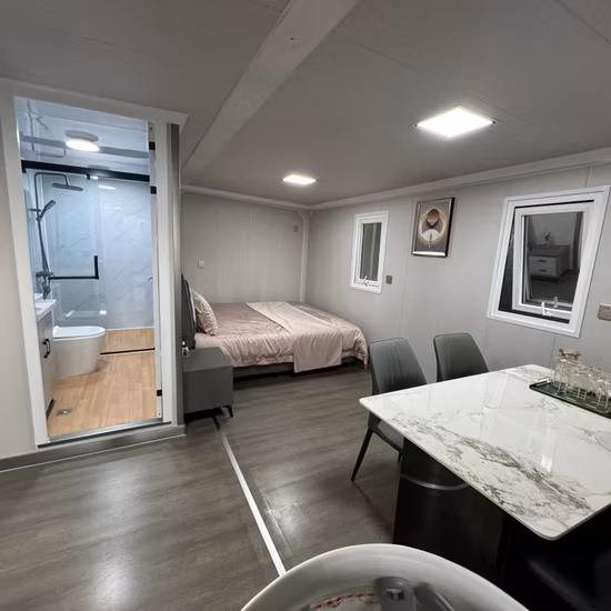 Uffici container modulari su misura da 20 piedi e 40 piedi / Uffici prefabbricati da 20 piedi