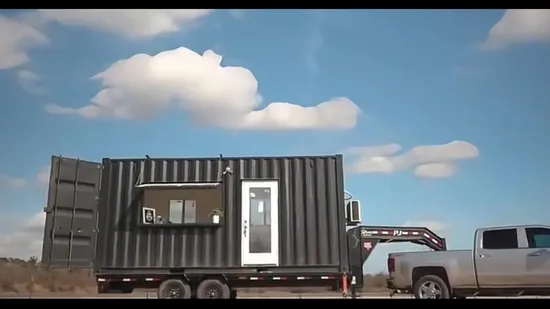 Negozio di contenitori per ristoranti e ristoranti Versandcontainer da 20 piedi in Cina